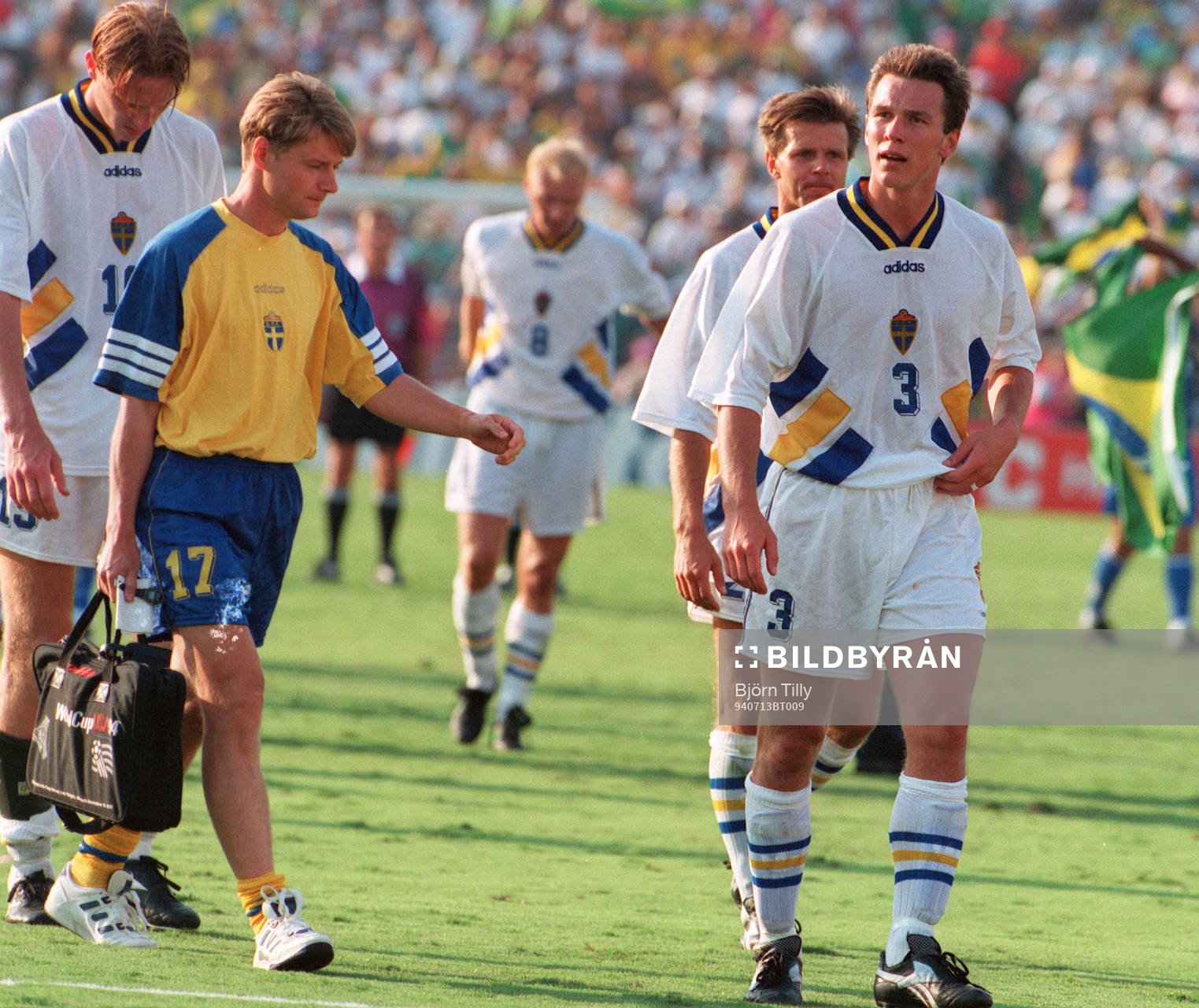 Roland Nilsson och Patrik Andersson, depp