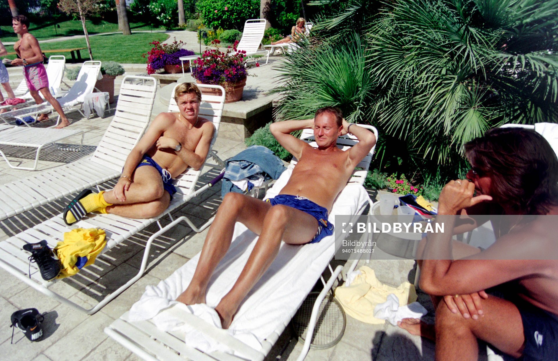 Tomas Brolin, Tomas Ledin och Niklas Strömstedt på