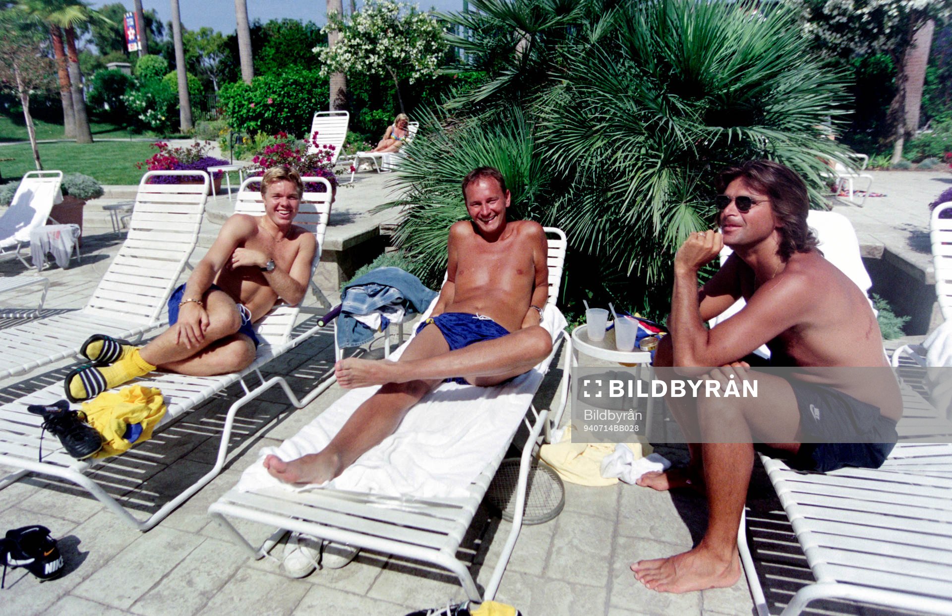 Tomas Brolin, Tomas Ledin och Niklas Strömstedt på