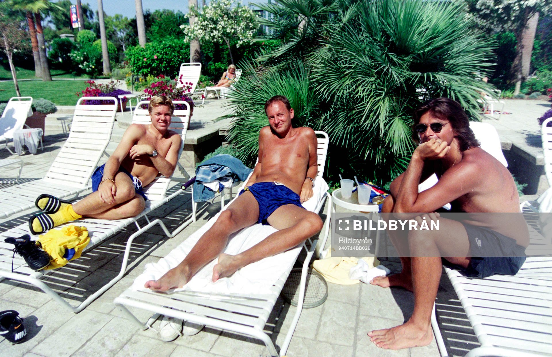 Tomas Brolin, Tomas Ledin och Niklas Strömstedt på