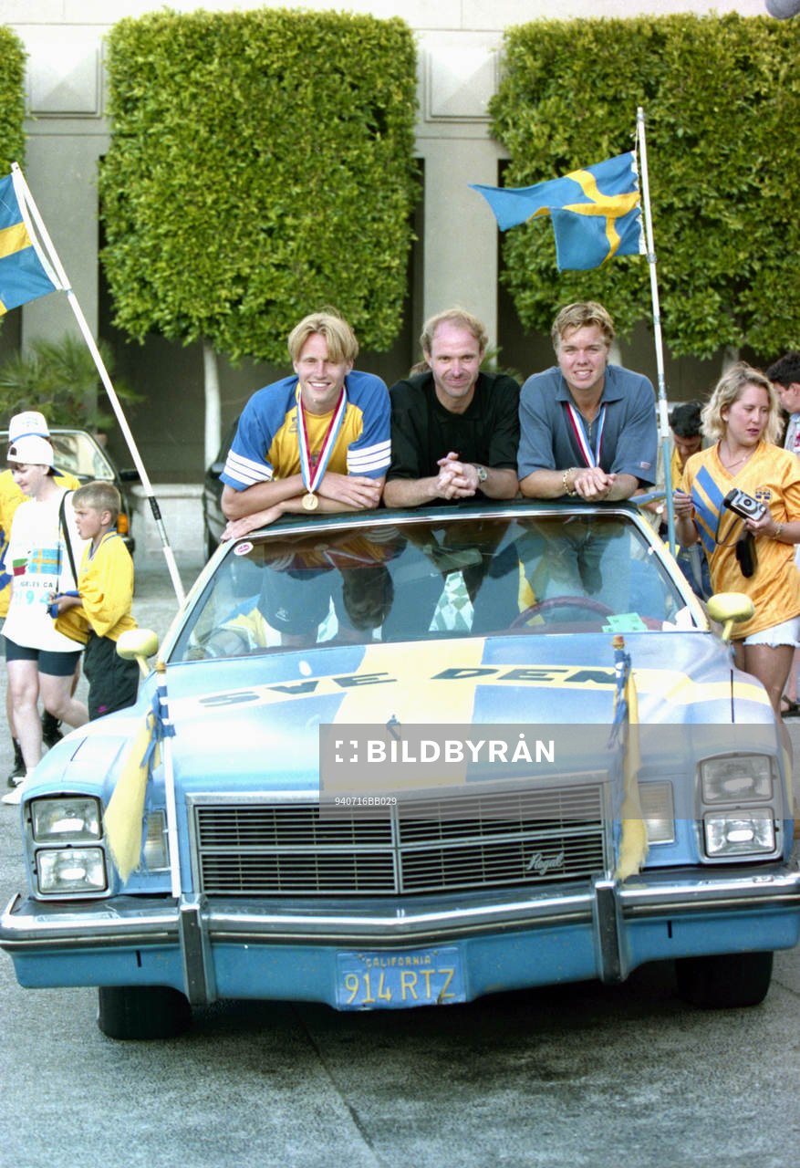 Kennet Andersson, Thomas Ravelli, Tomas Brolin, Sverige