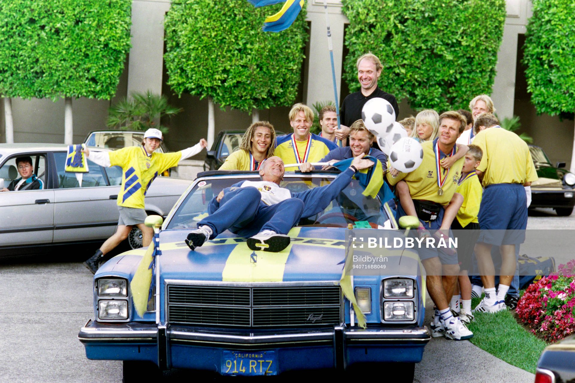 Henrik Larsson, Kennet Andersson, Thomas Ravelli, Tommy