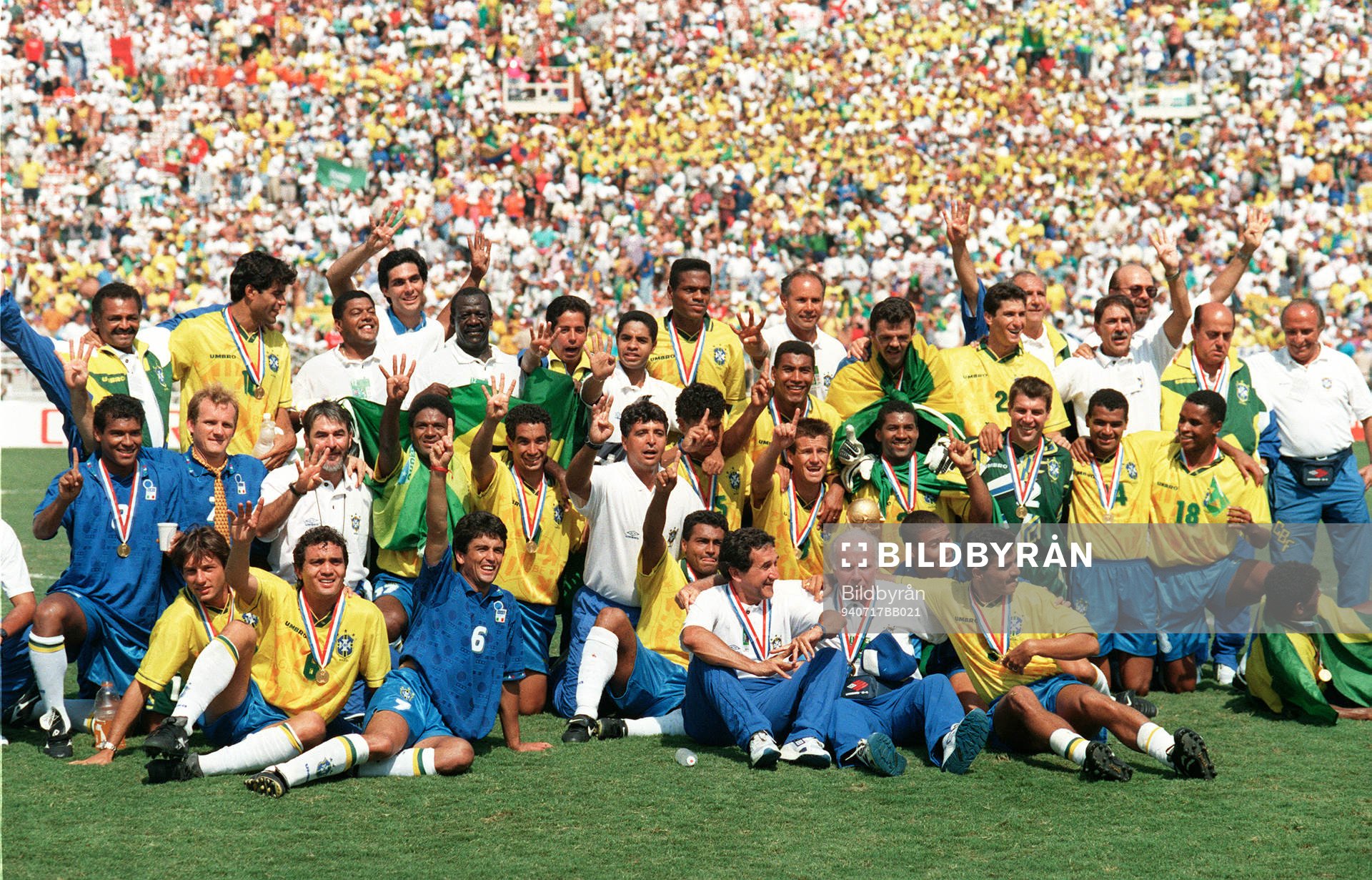 Brasilien, lagbild, världsmästare, guld, jubel, glädje