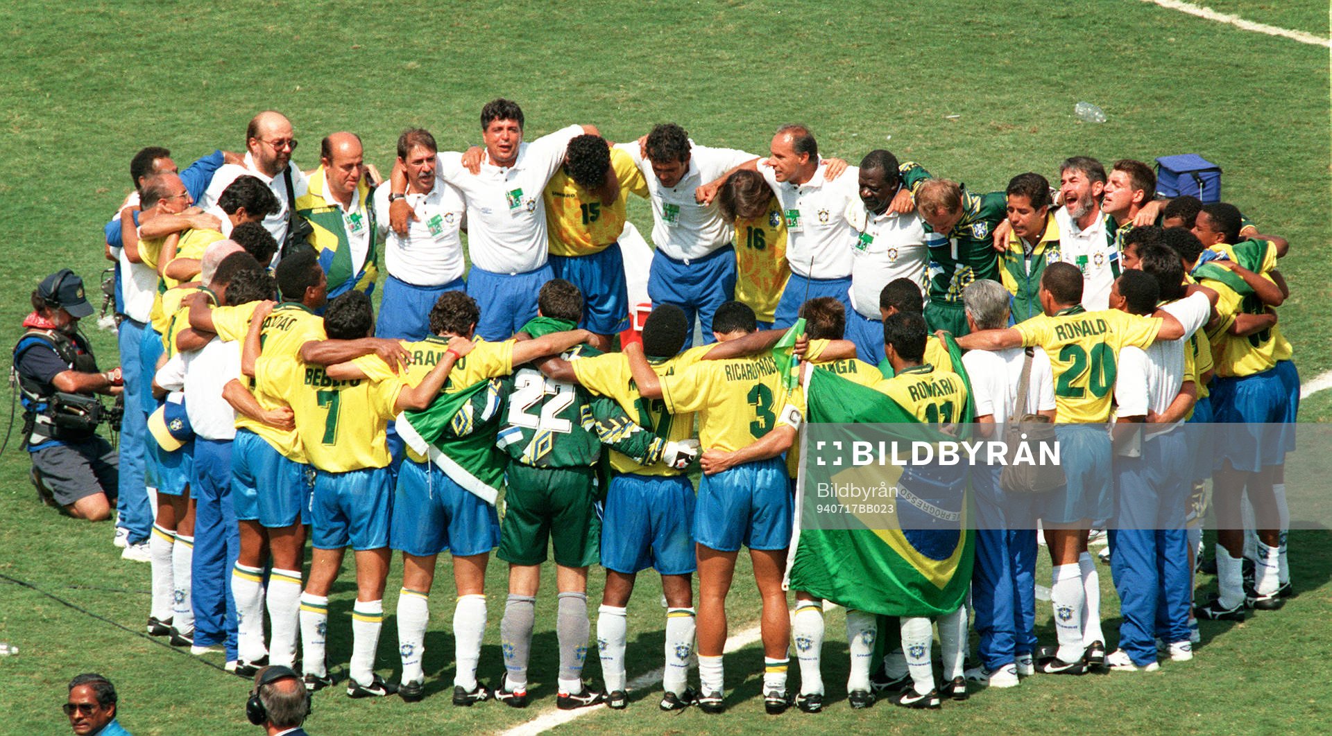 Brasilien, världsmästare, guld, flagga