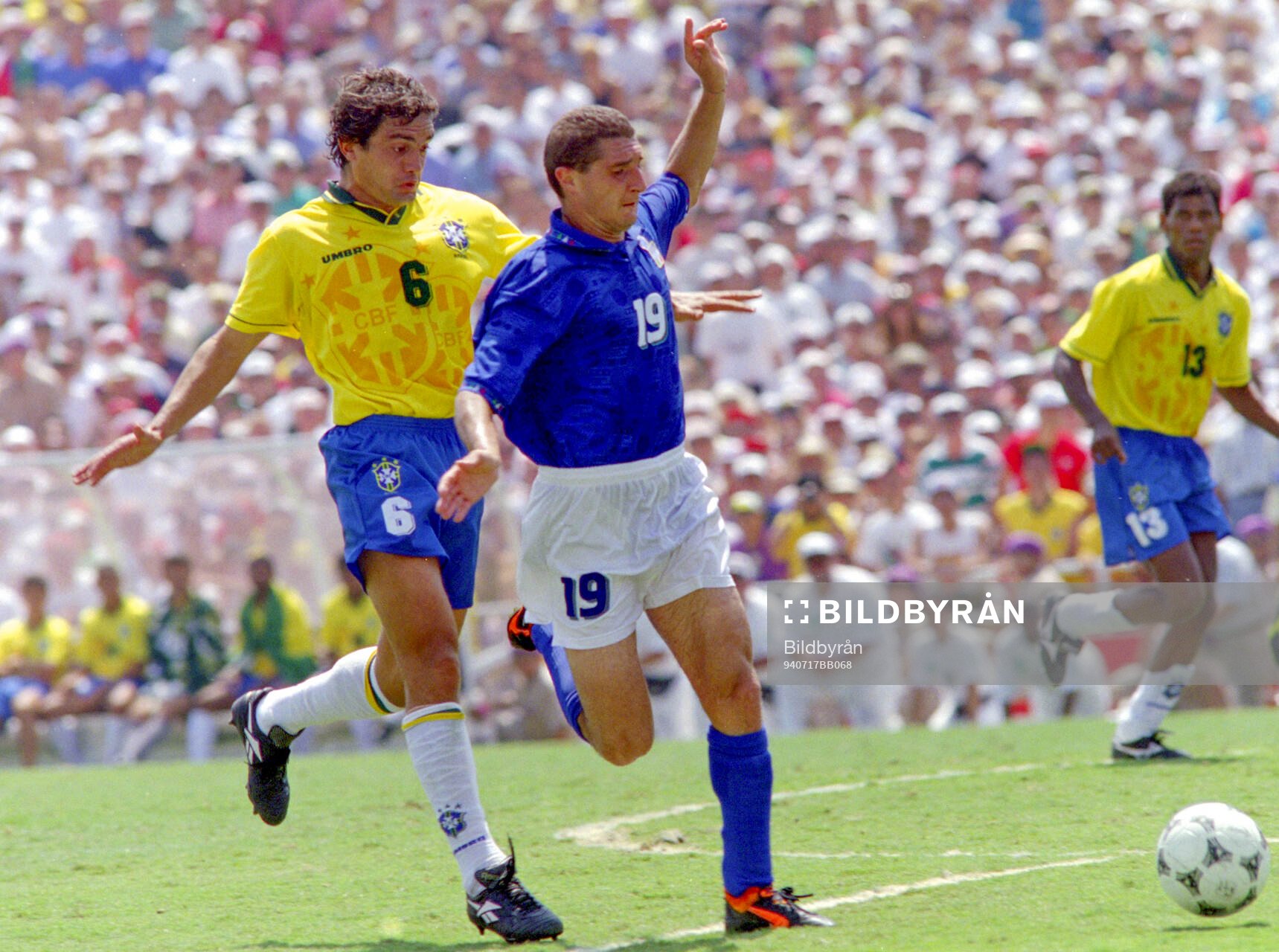 Football, FIFA World Cup 1994 (USA), Final, Brazil - Italy