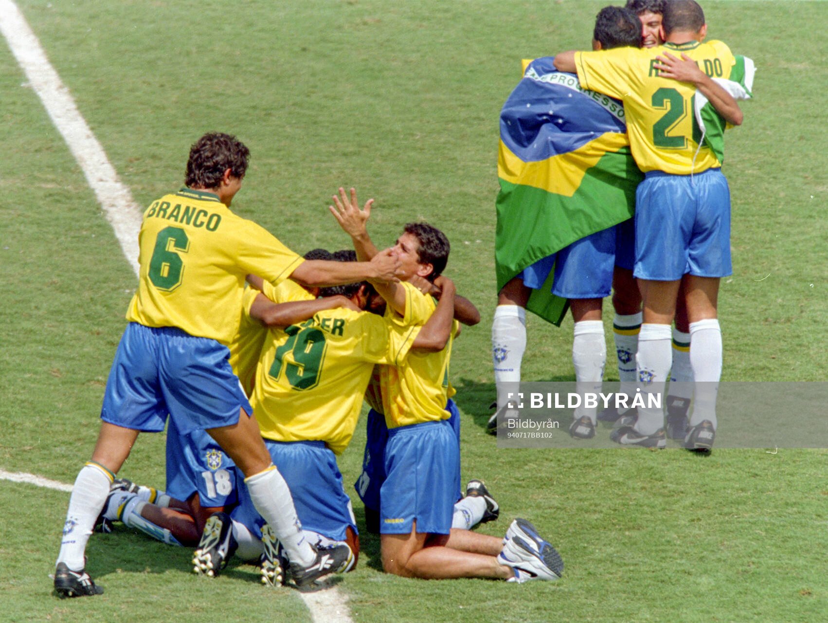 Football, FIFA World Cup 1994 (USA), Final, Brazil - Italy