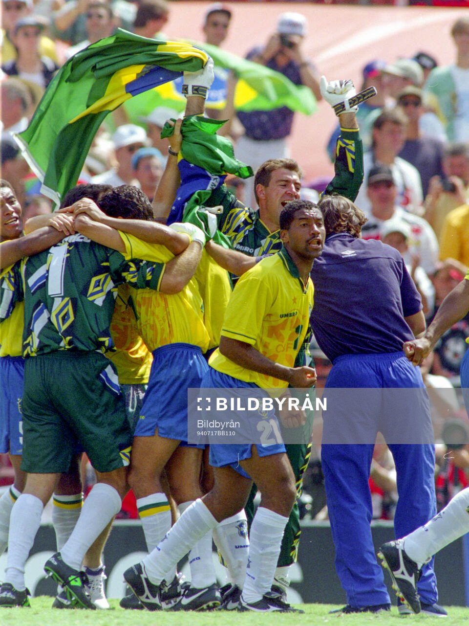 Football, FIFA World Cup 1994 (USA), Final, Brazil - Italy
