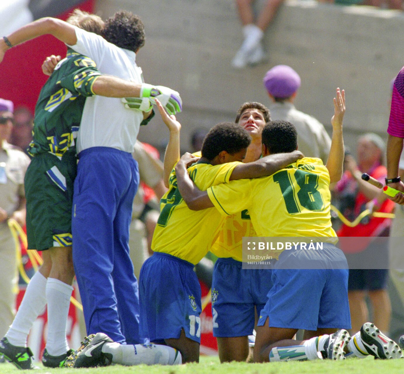 Football, FIFA World Cup 1994 (USA), Final, Brazil - Italy