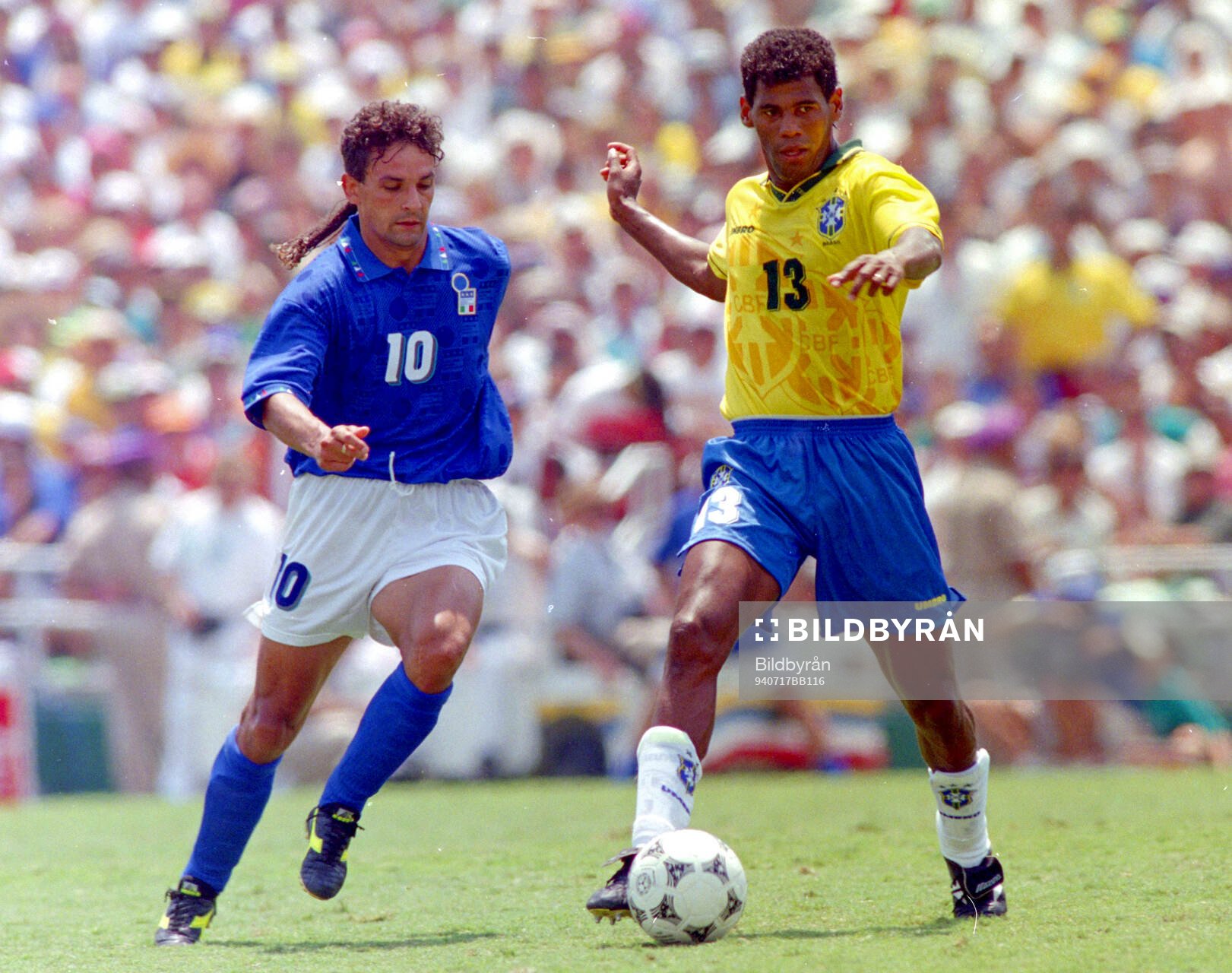 Football, FIFA World Cup 1994 (USA), Final, Brazil - Italy