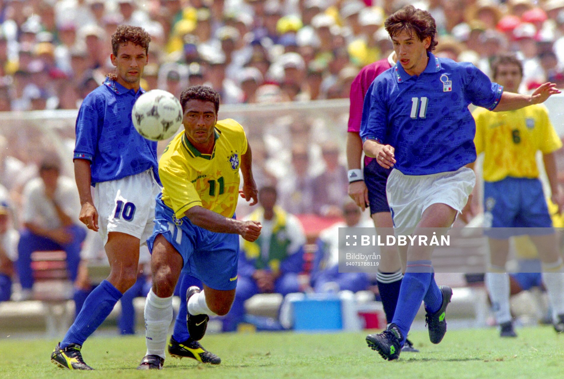 Football, FIFA World Cup 1994 (USA), Final, Brazil - Italy