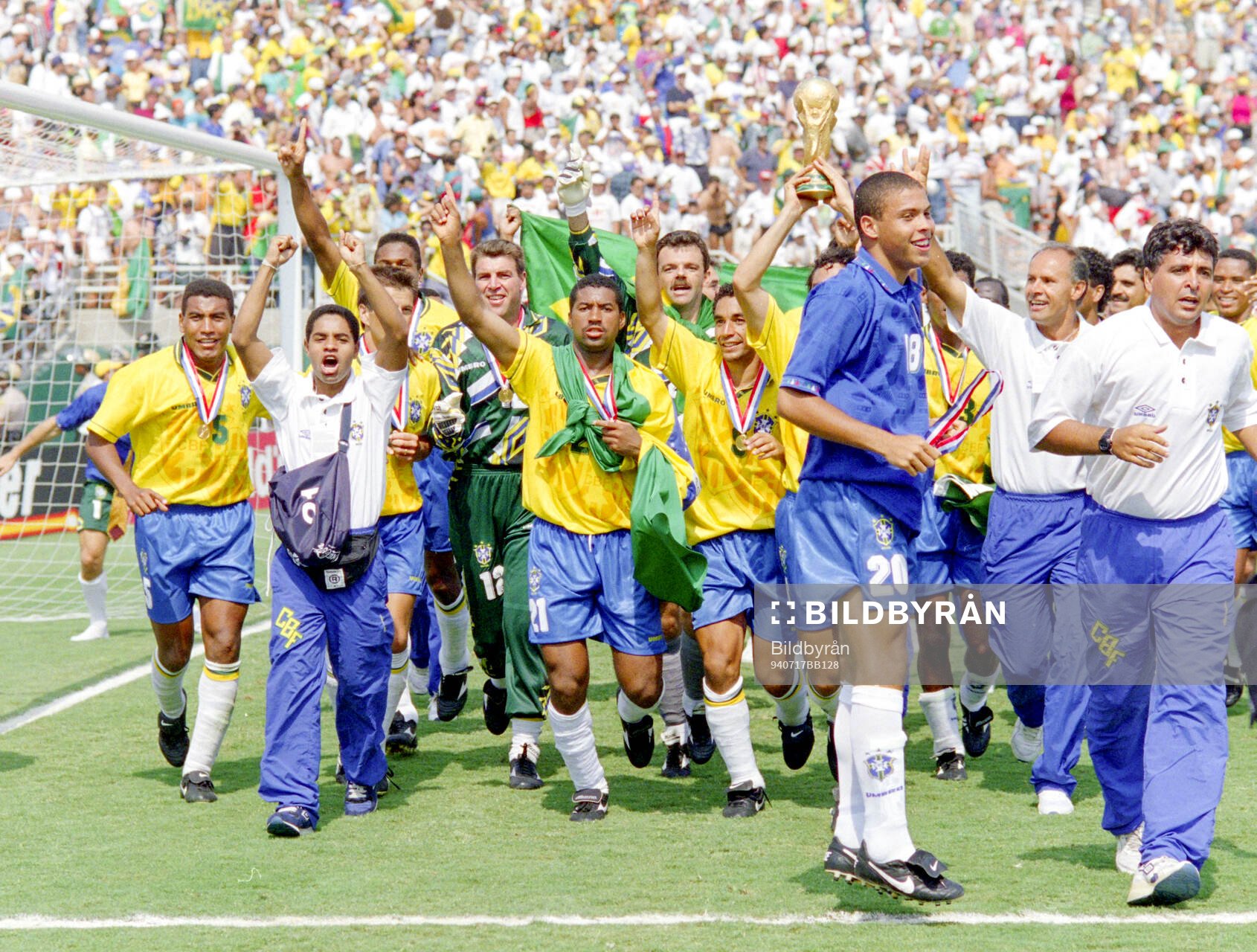 Football, FIFA World Cup 1994 (USA), Final, Brazil - Italy