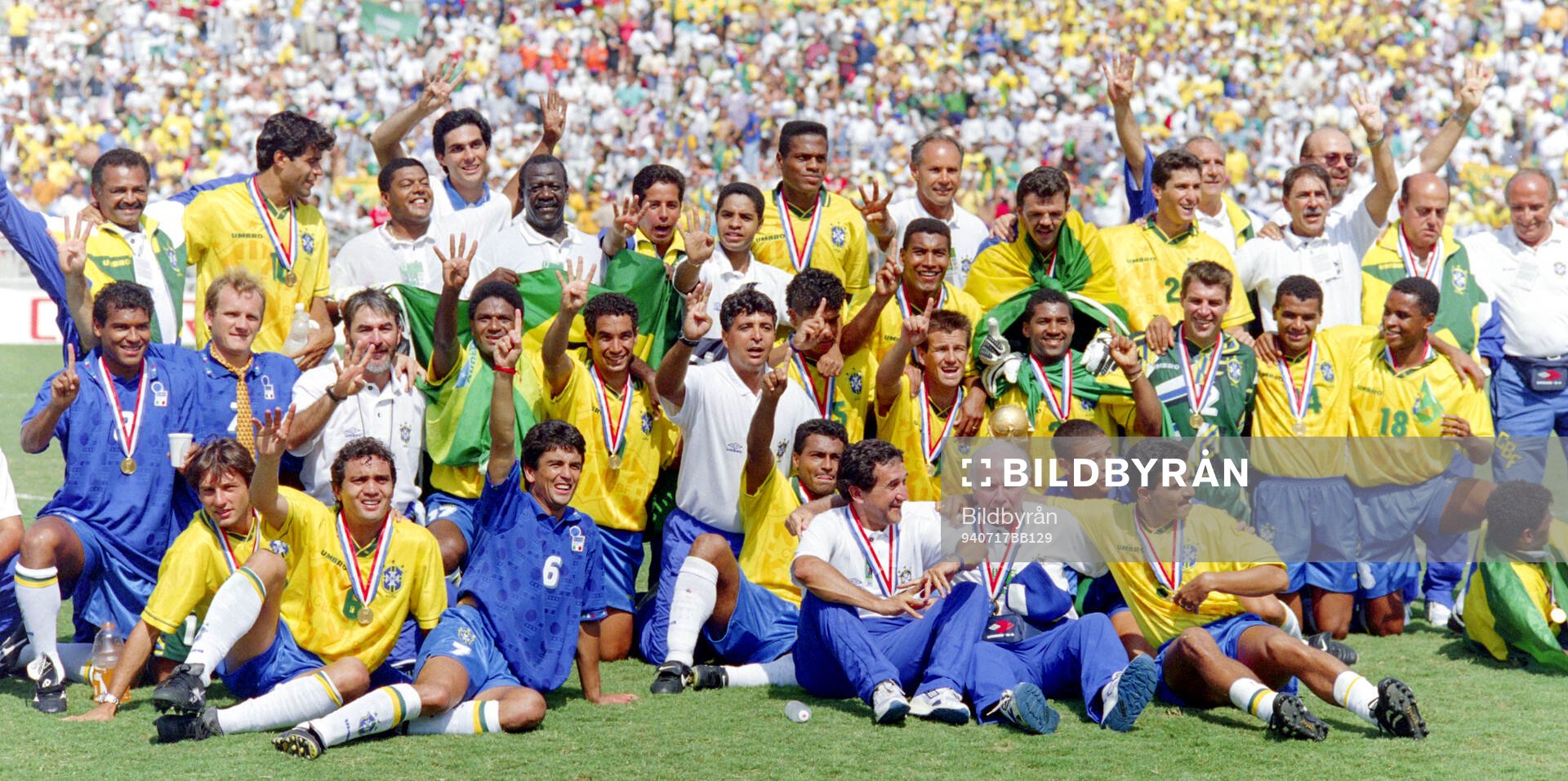 Football, FIFA World Cup 1994 (USA), Final, Brazil - Italy