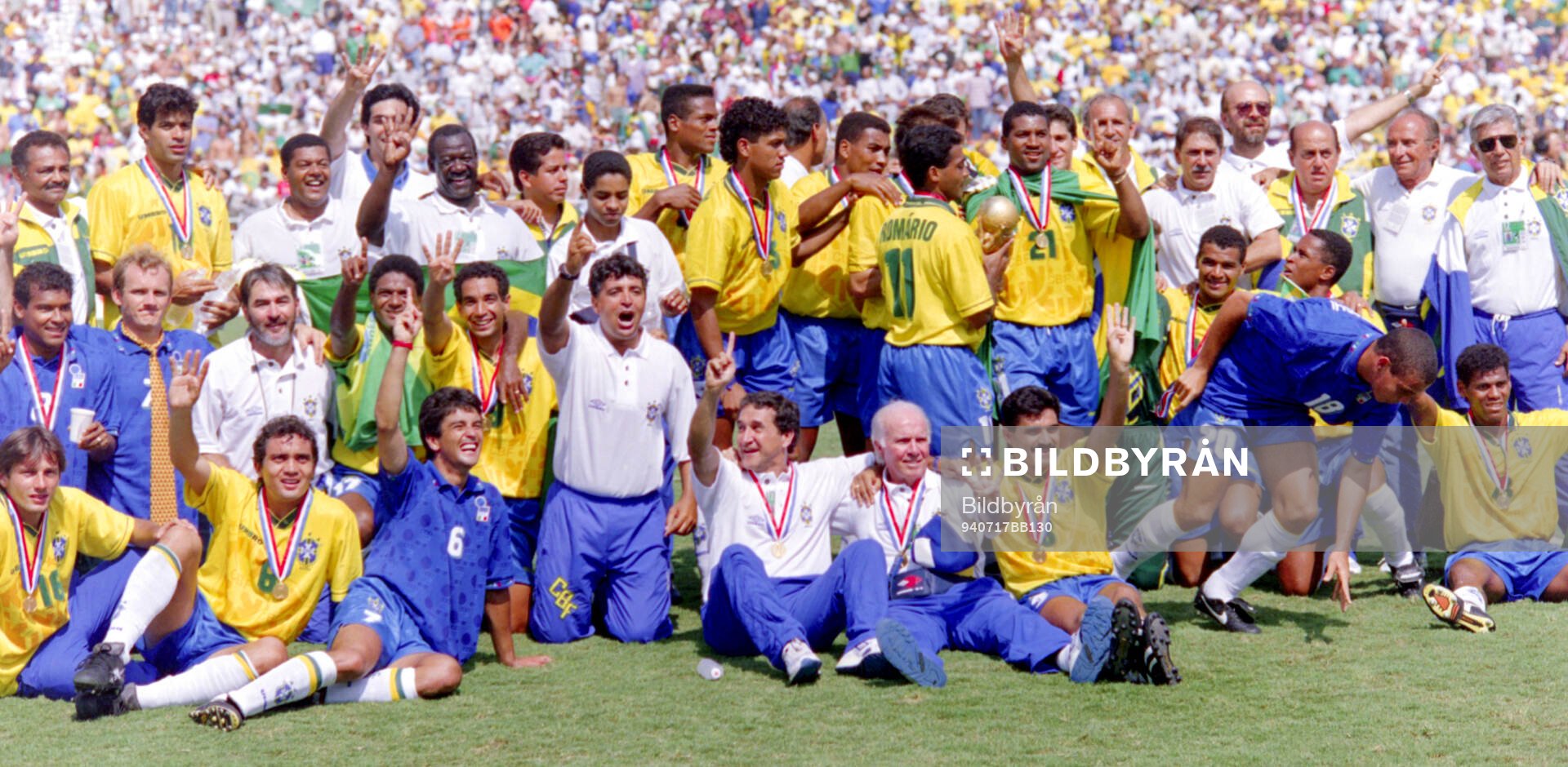 Football, FIFA World Cup 1994 (USA), Final, Brazil - Italy