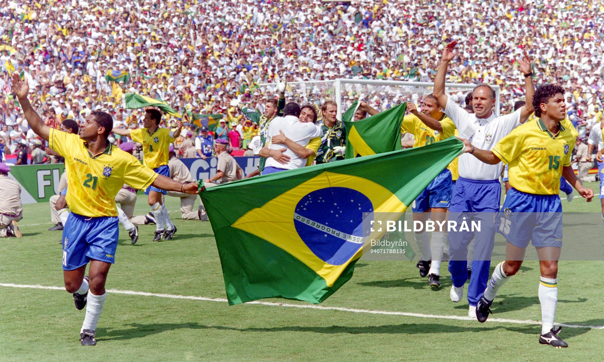 Football, FIFA World Cup 1994 (USA), Final, Brazil - Italy