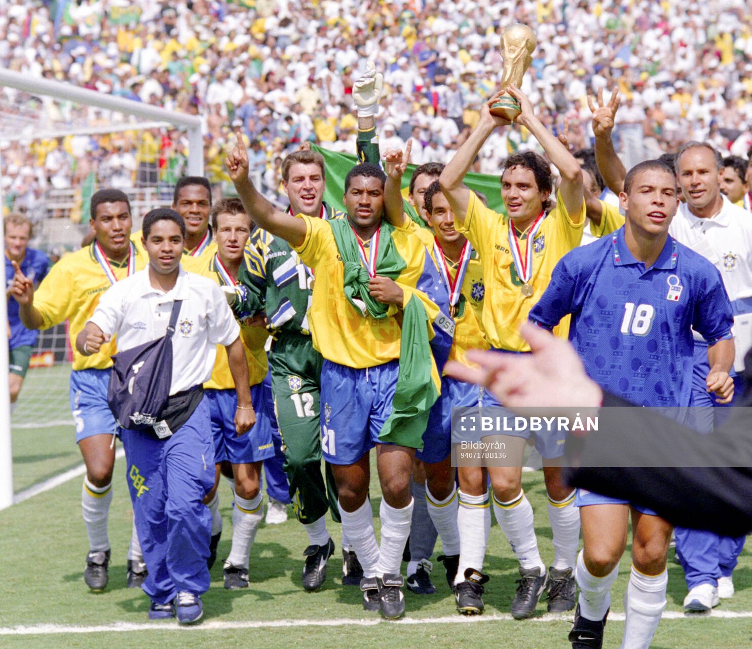 Football, FIFA World Cup 1994 (USA), Final, Brazil - Italy