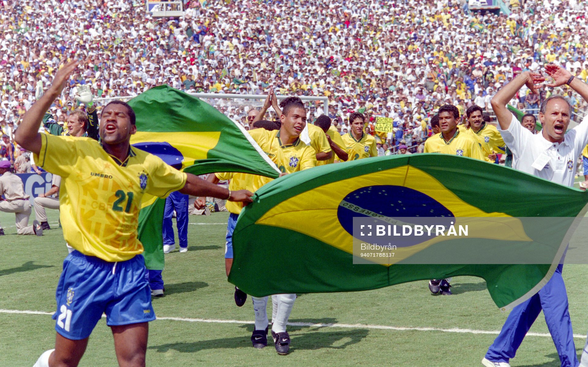 Football, FIFA World Cup 1994 (USA), Final, Brazil - Italy