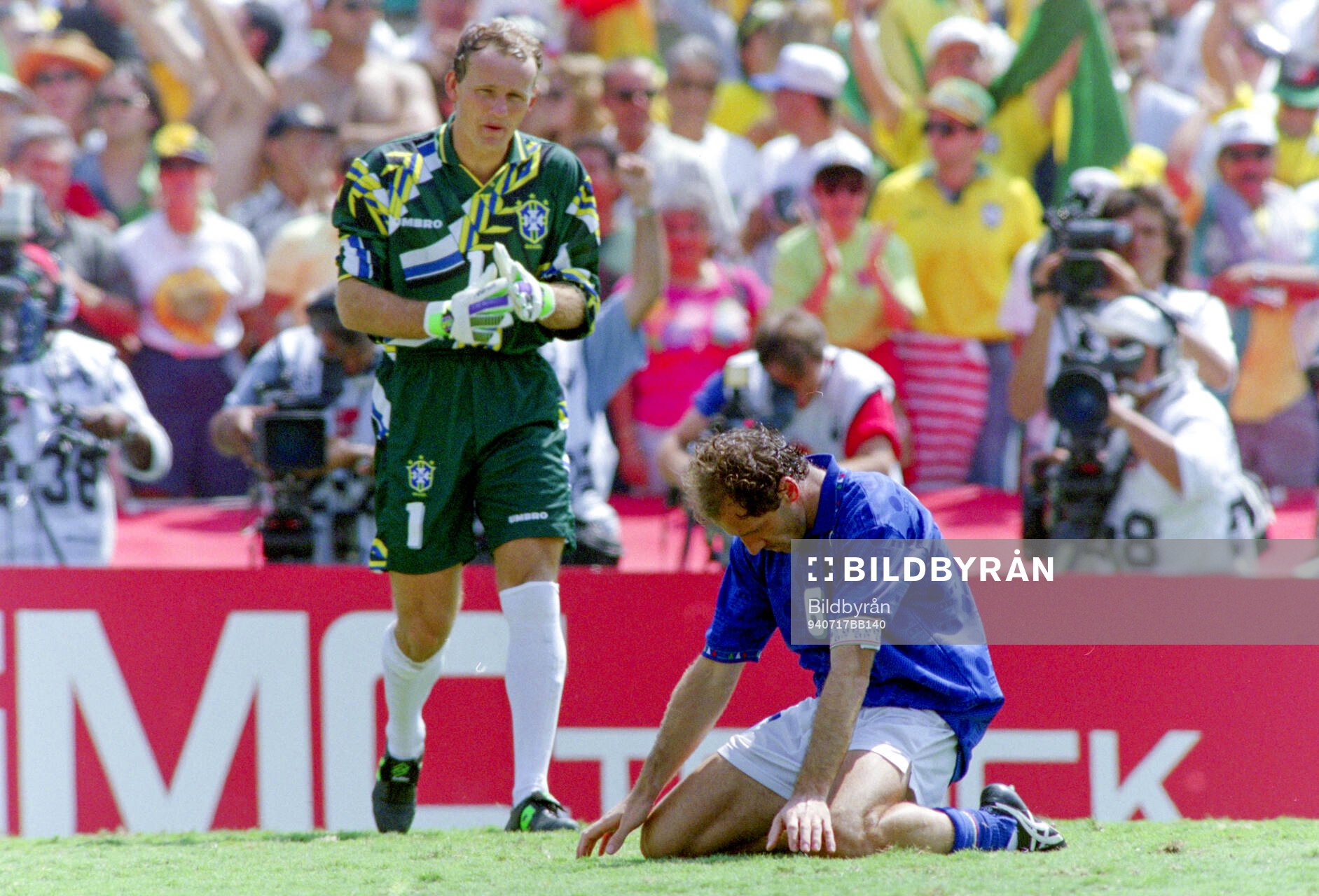 Football, FIFA World Cup 1994 (USA), Final, Brazil - Italy