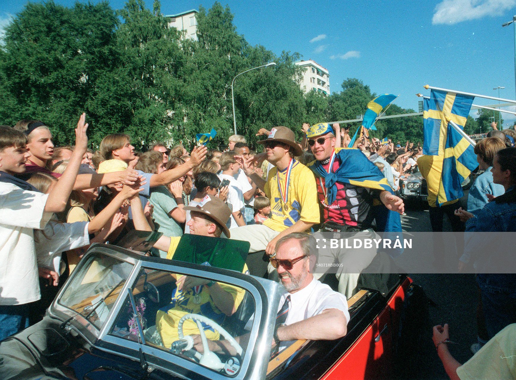 Jesper Blomqvist, Teddy Lucic och Magnus Hedman