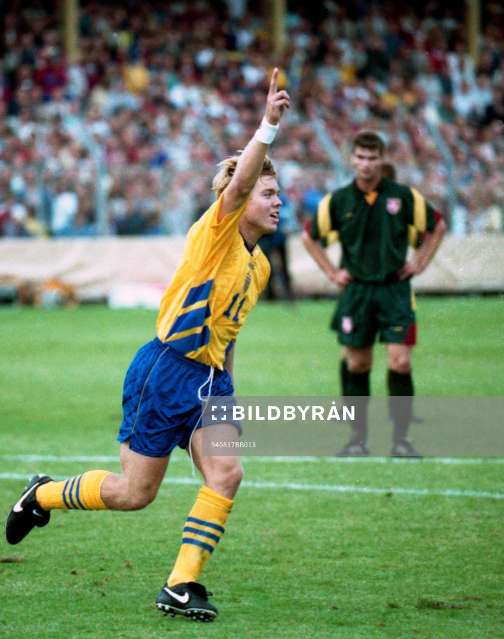 Tomas Brolin, Sverige jublar