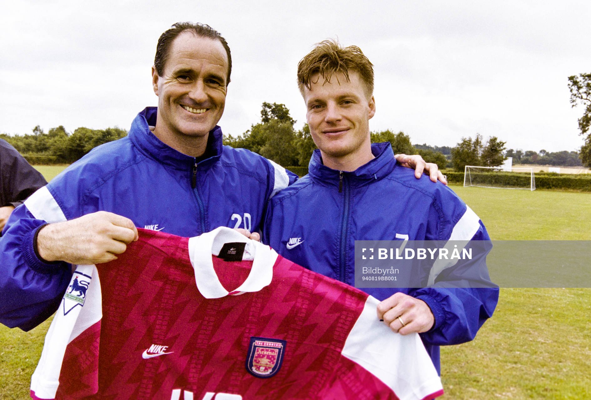 George Graham, tränare och Stefan Schwarz