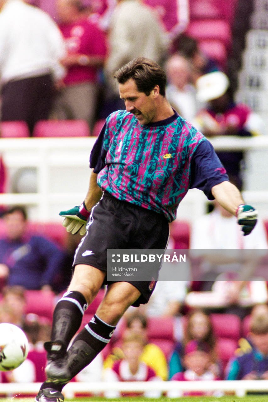 David Seaman, målvakt i Arsenal