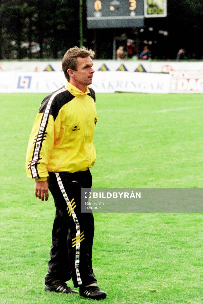 Anders Linderoth, tränare i Hässleholm deppar