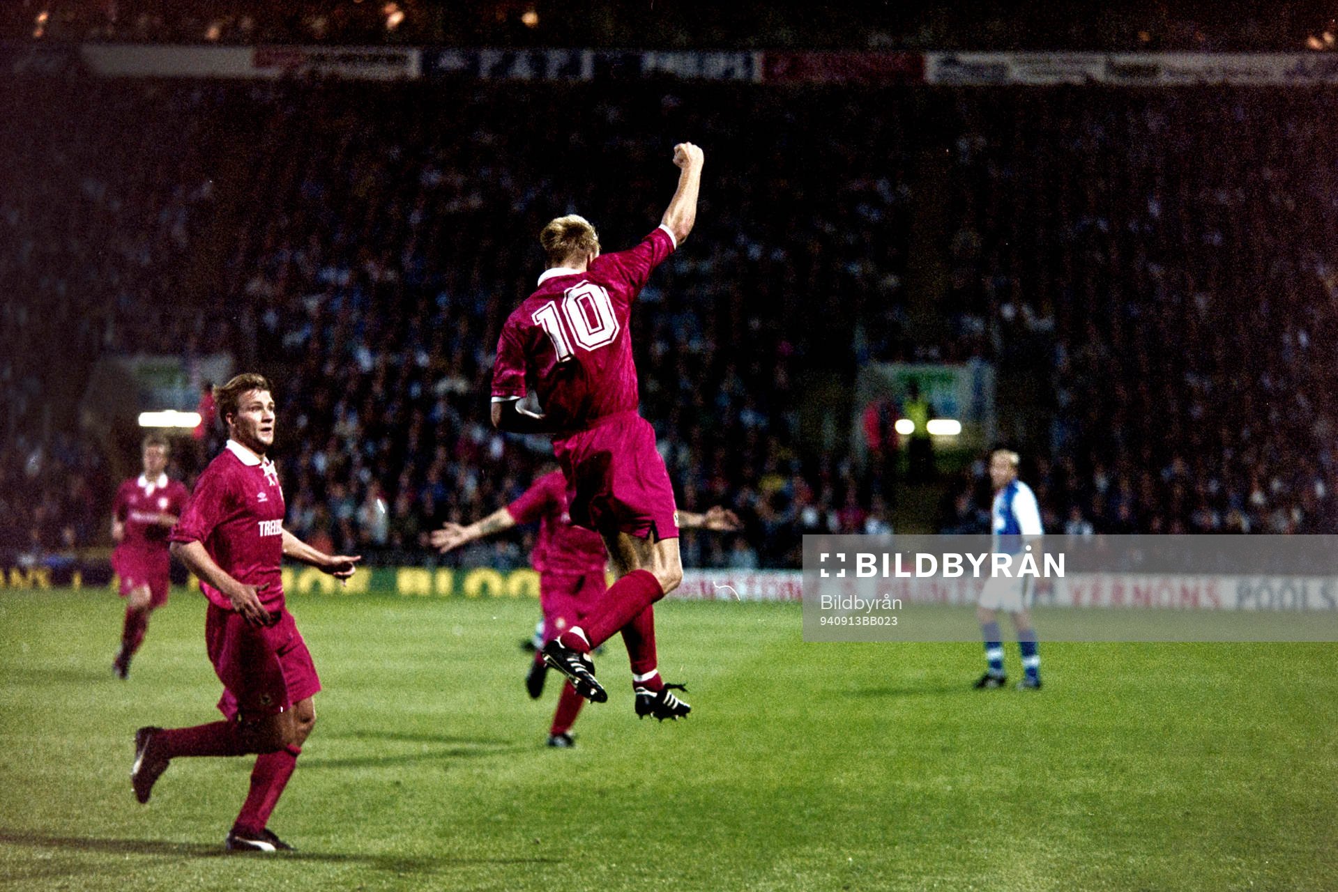 Fotboll, Uefa-cupen, Blackburn - Trelleborg
