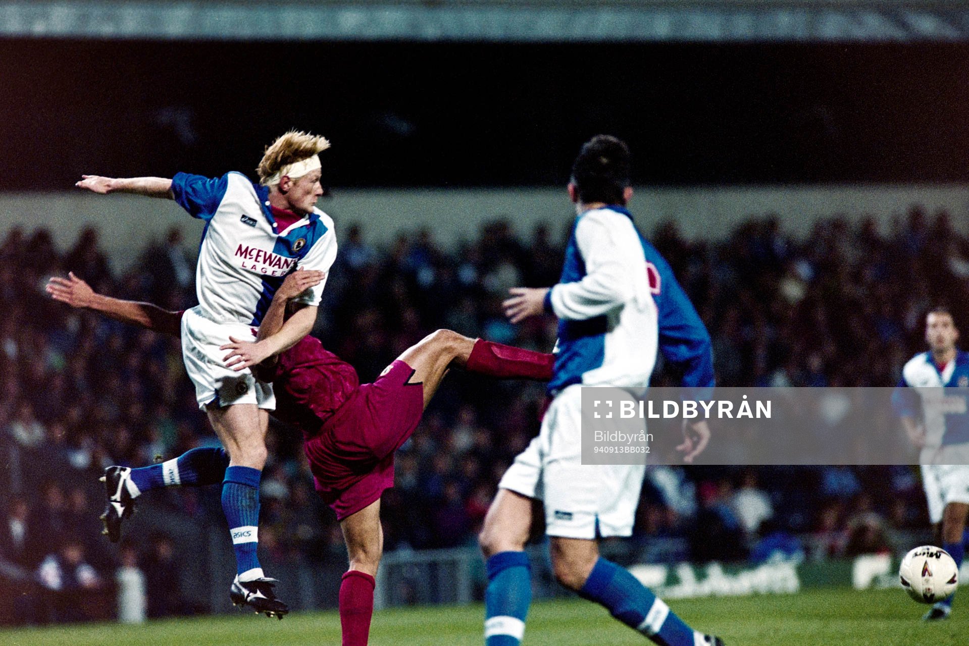 Colin Hendry, Blackburn går hårt fram