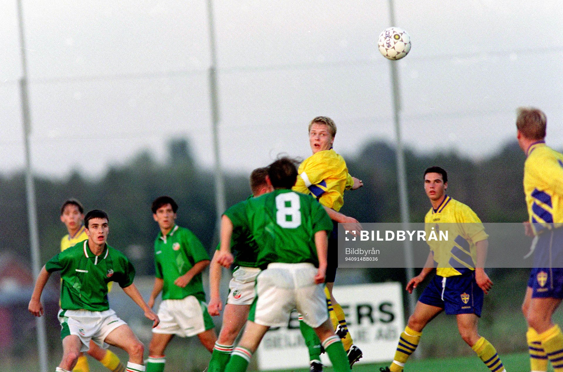 Fotboll, Junior, U17/U18, EM-Kval, Sverige - Irland, 1-0