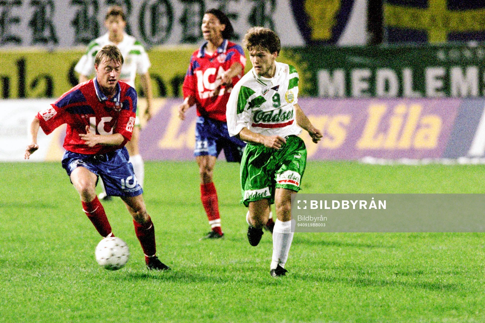 Jesper Ljung, Helsingborg med bollen och hammarbys Mikael