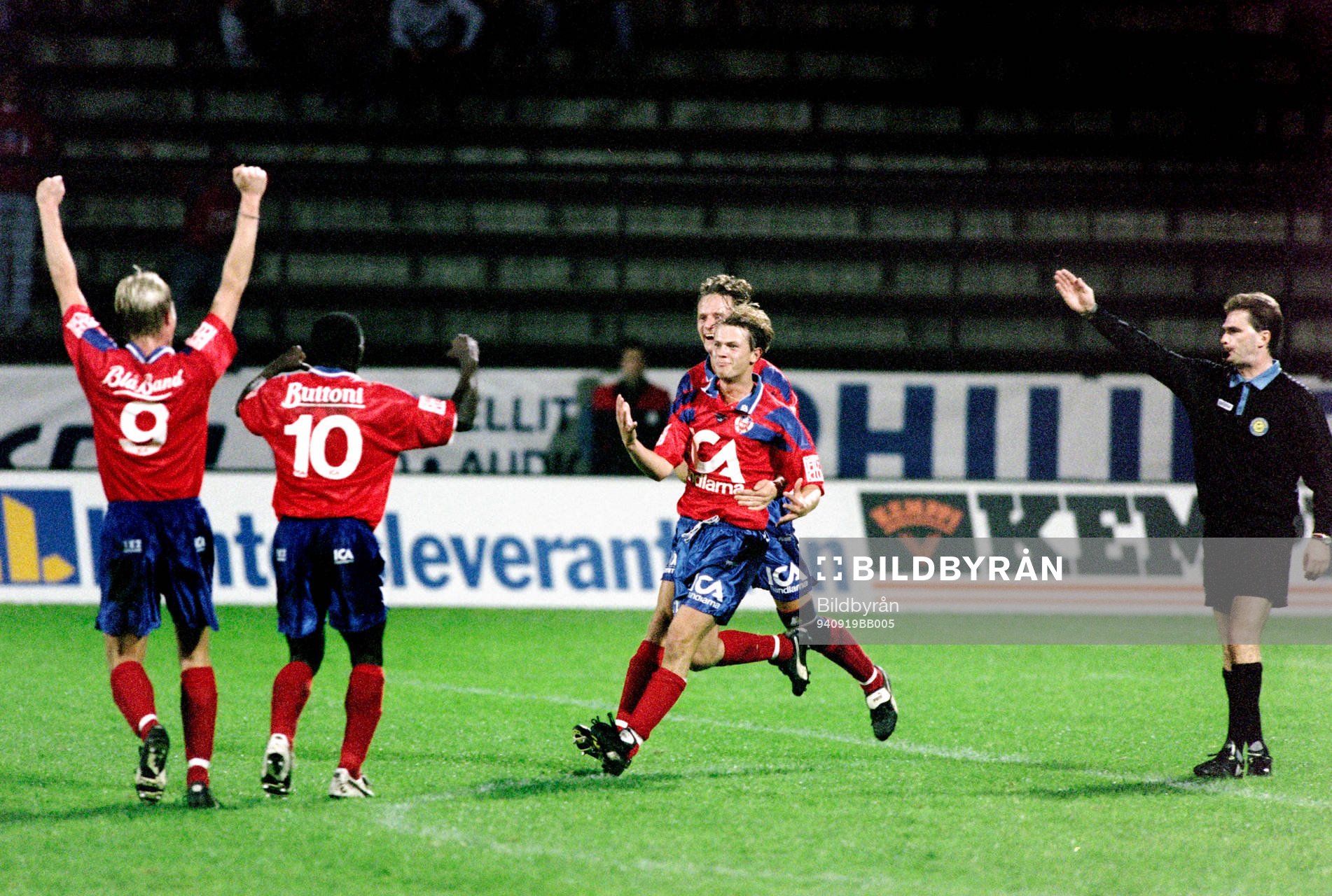 Jubel i Helsingborg