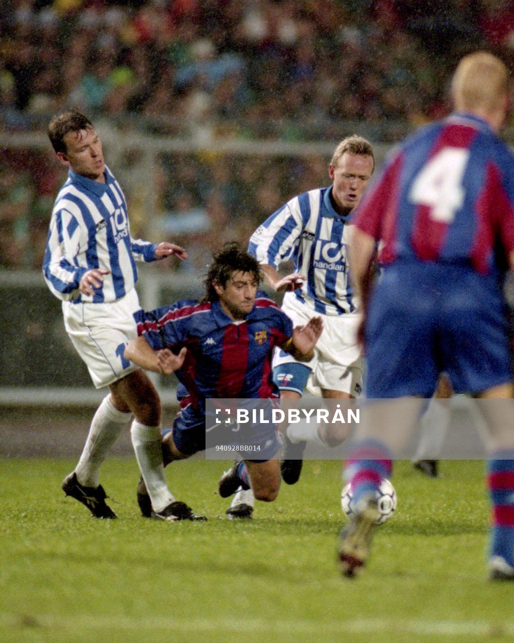 Escudero José Maria Bakero, Barcelona stoppas av Magnus