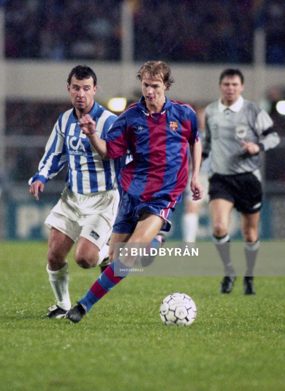 Jordi Cruyff, Barcelona och Stefan Rehn, Göteborg