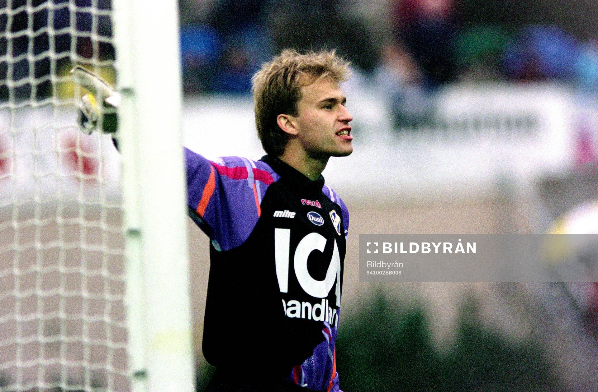 Håkan Svensson, målvakt i Halmstad