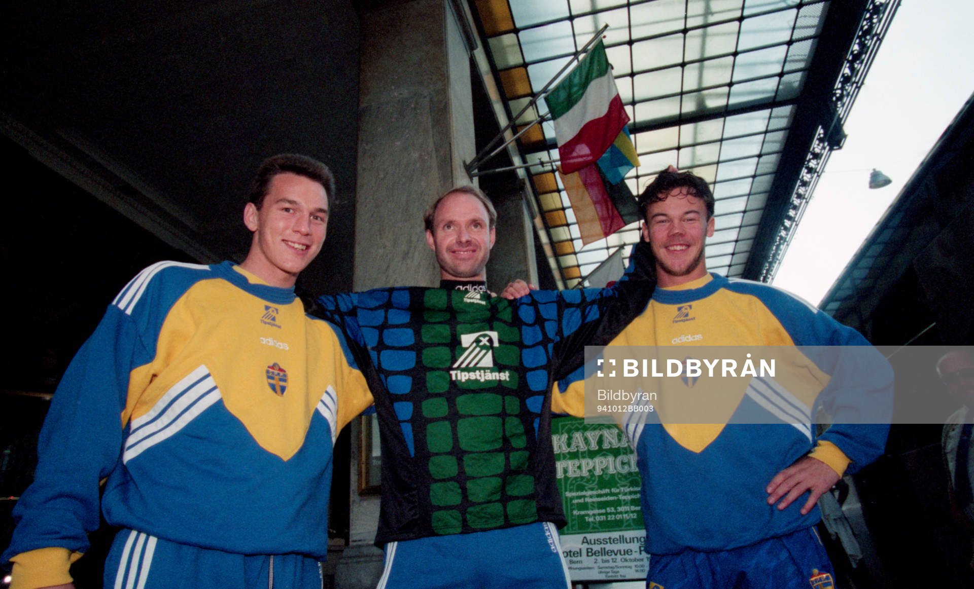Patrik Andersson, Thomas Ravelli och Joachim Björklund