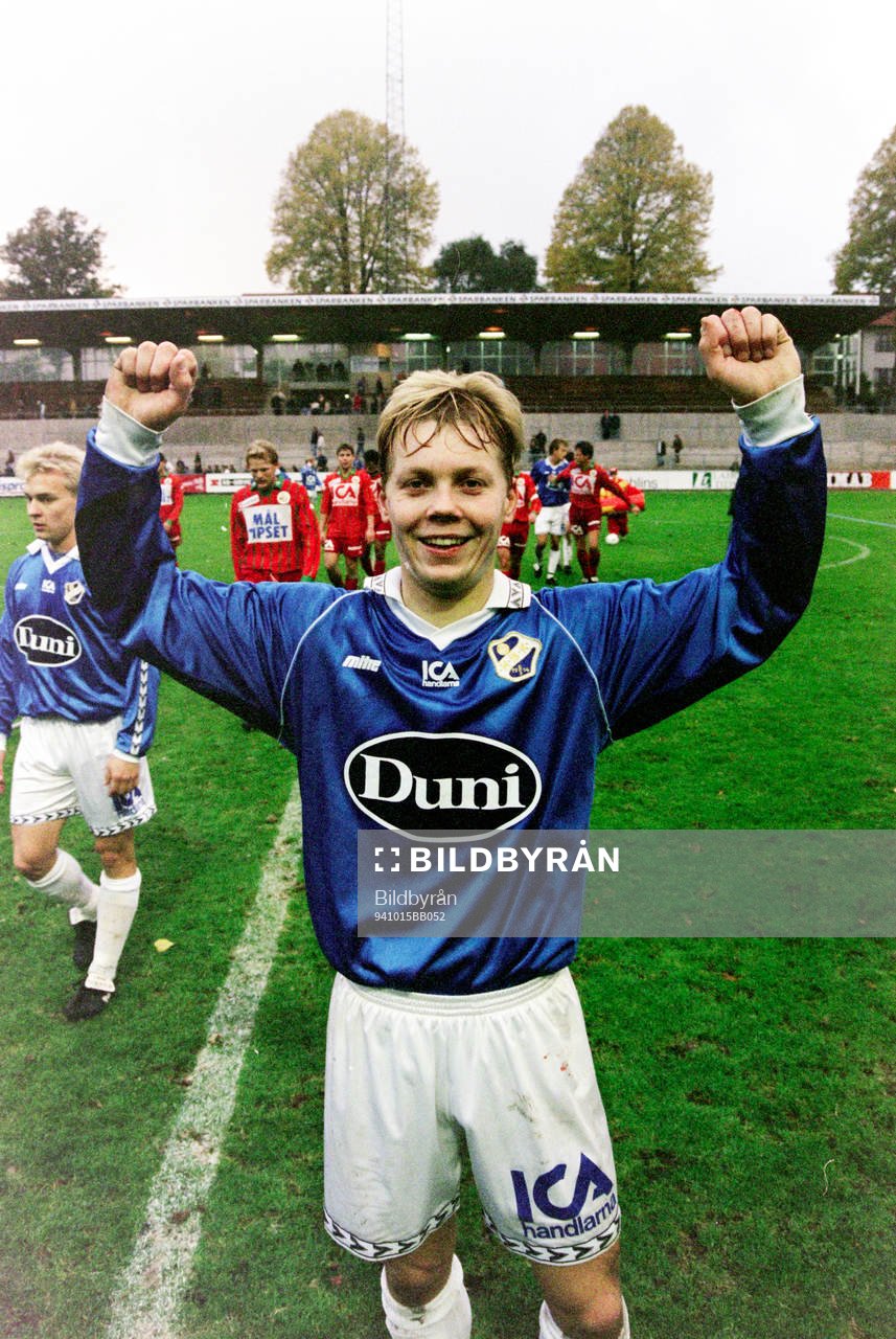 Robert Andersson, matchhjälte i Halmstad