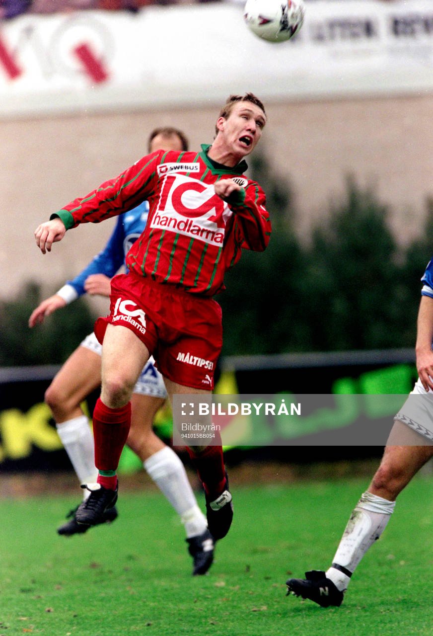 Fotboll, Allsvenskan, Halmstad - Västra Frölunda, 1-0: Niklas Skoog, Västra Frölunda.