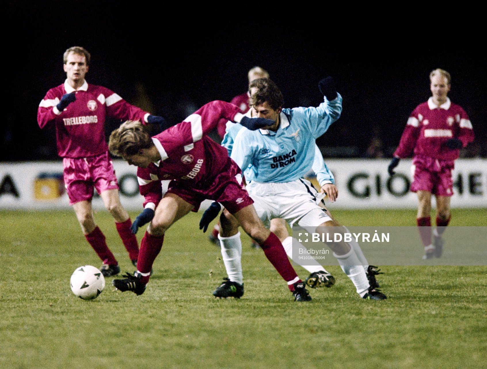 Fotboll, Uefa-cupen, Trelleborg - Lazio, 0-0