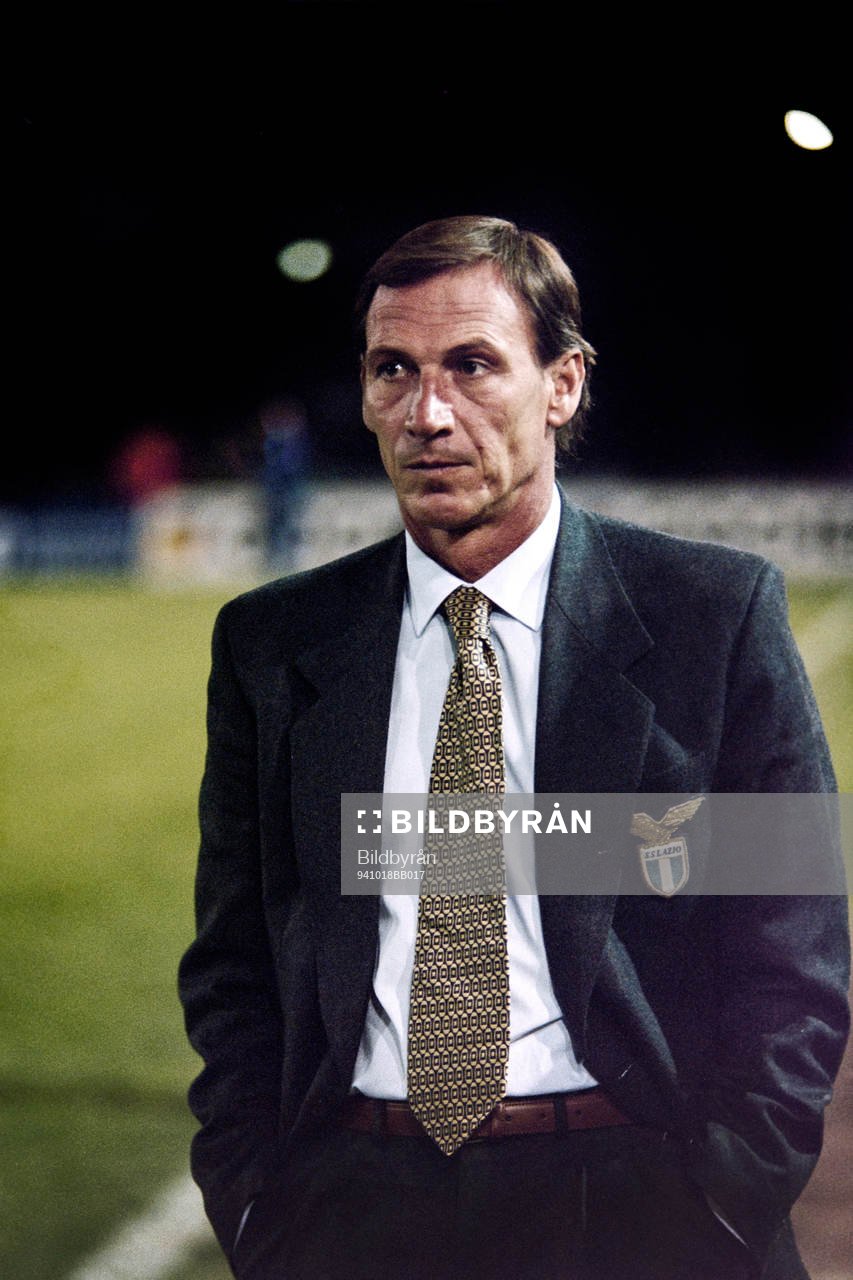 Zdenek Zeman, tränare i Lazio