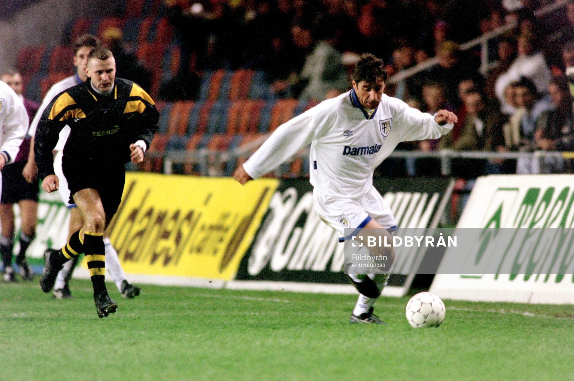 Fotboll, Uefaacupen, AIK - Parma, 0-1