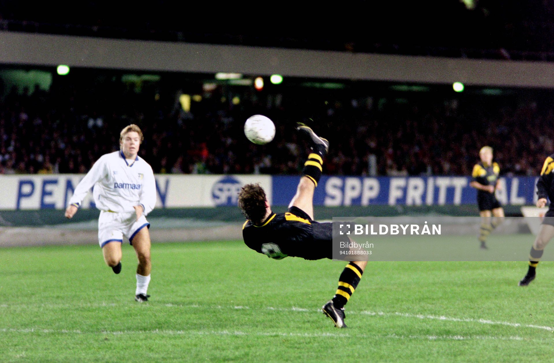 Dick Lidman, AIK med en bicykleta