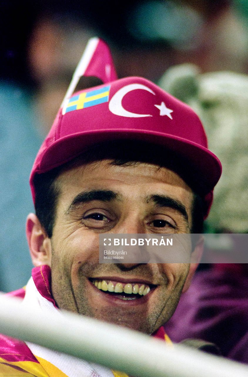 En glad galatasaraysupporter