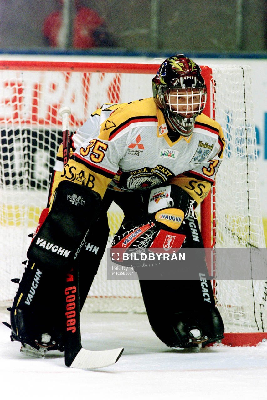 Jarmo Myllys, målvakt i Luleå