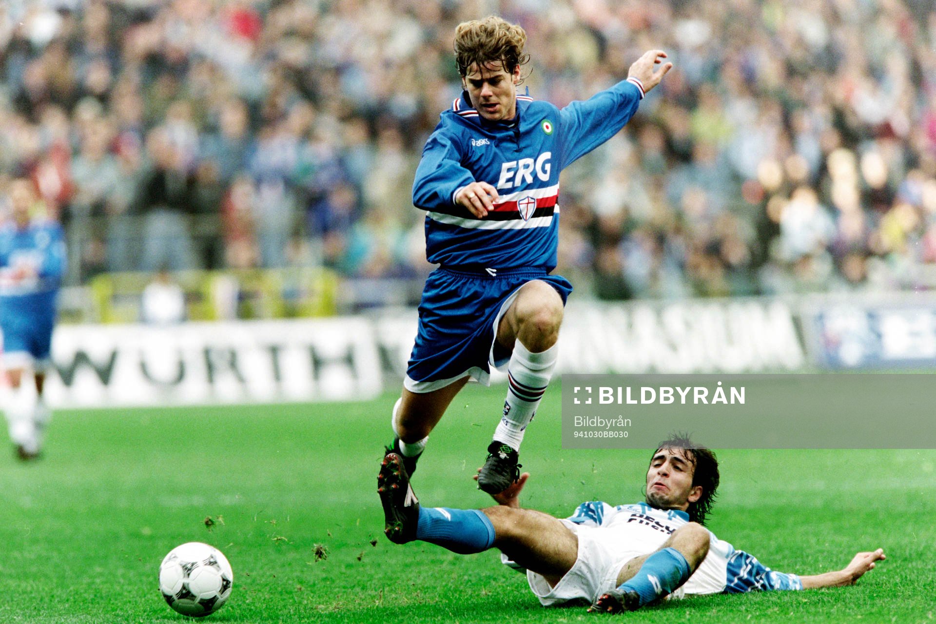 Fotboll, Serie A, Sampdoria - Napoli, 0-0: Moreno Mannini, Sampdoria.