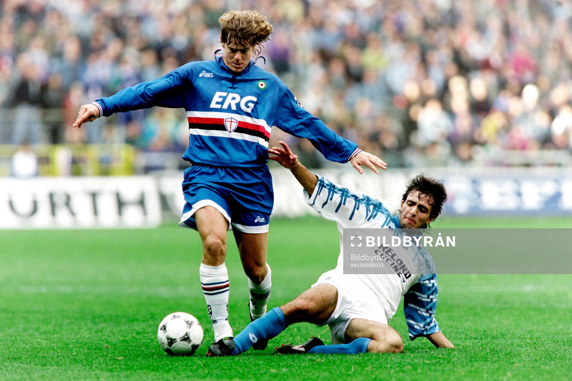 Fotboll, Serie A, Sampdoria - Napoli, 0-0: Moreno Mannini, Sampdoria.