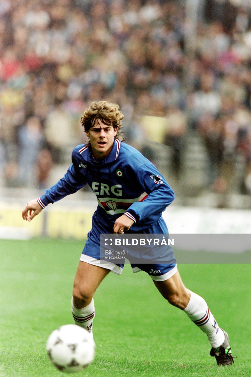 Fotboll, Serie A, Sampdoria - Napoli, 0-0: Moreno Mannini, Sampdoria.