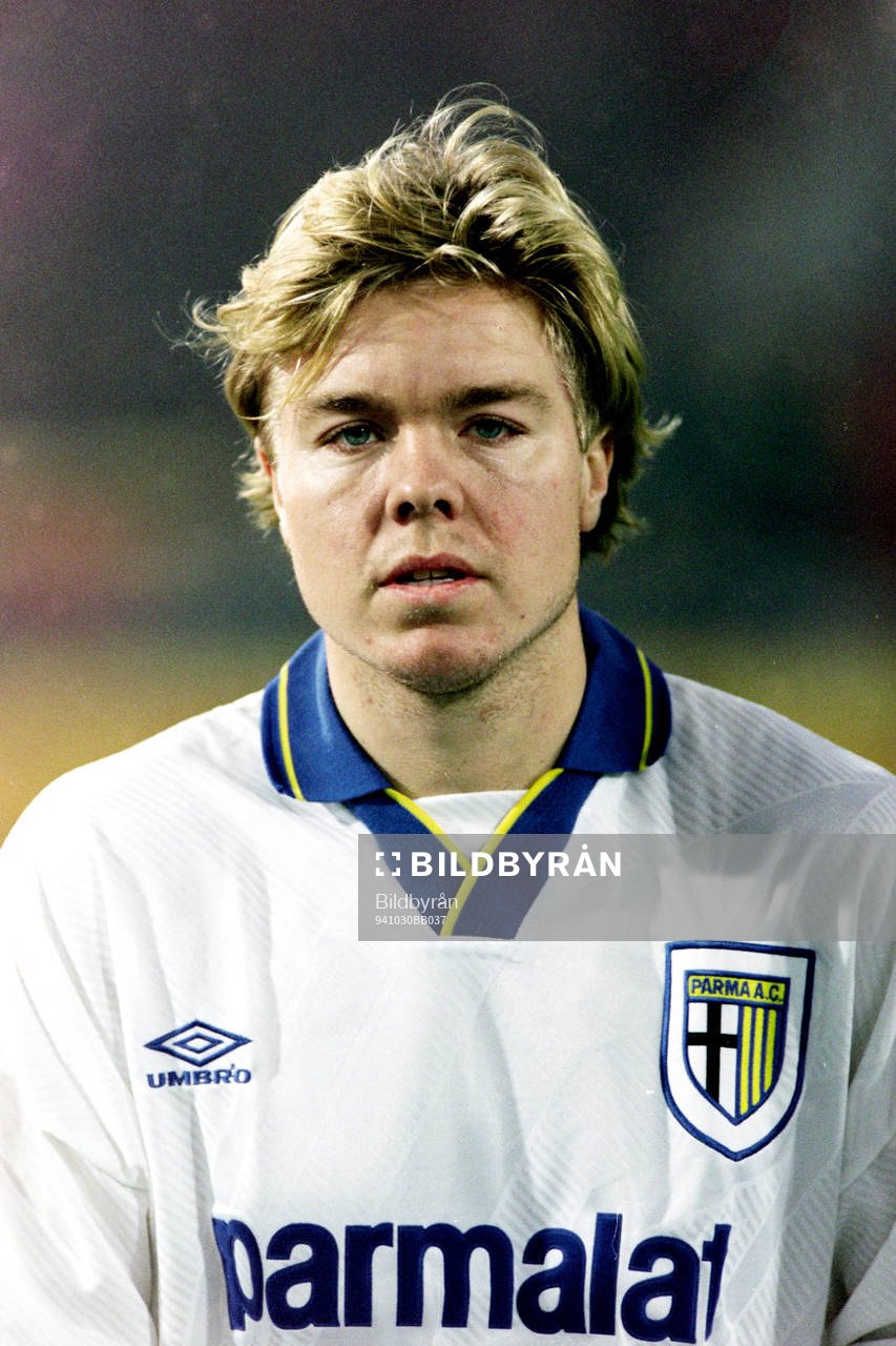 Fotboll, Serie A, Parma - Roma, 1-0: Tomas Brolin, Parma. 