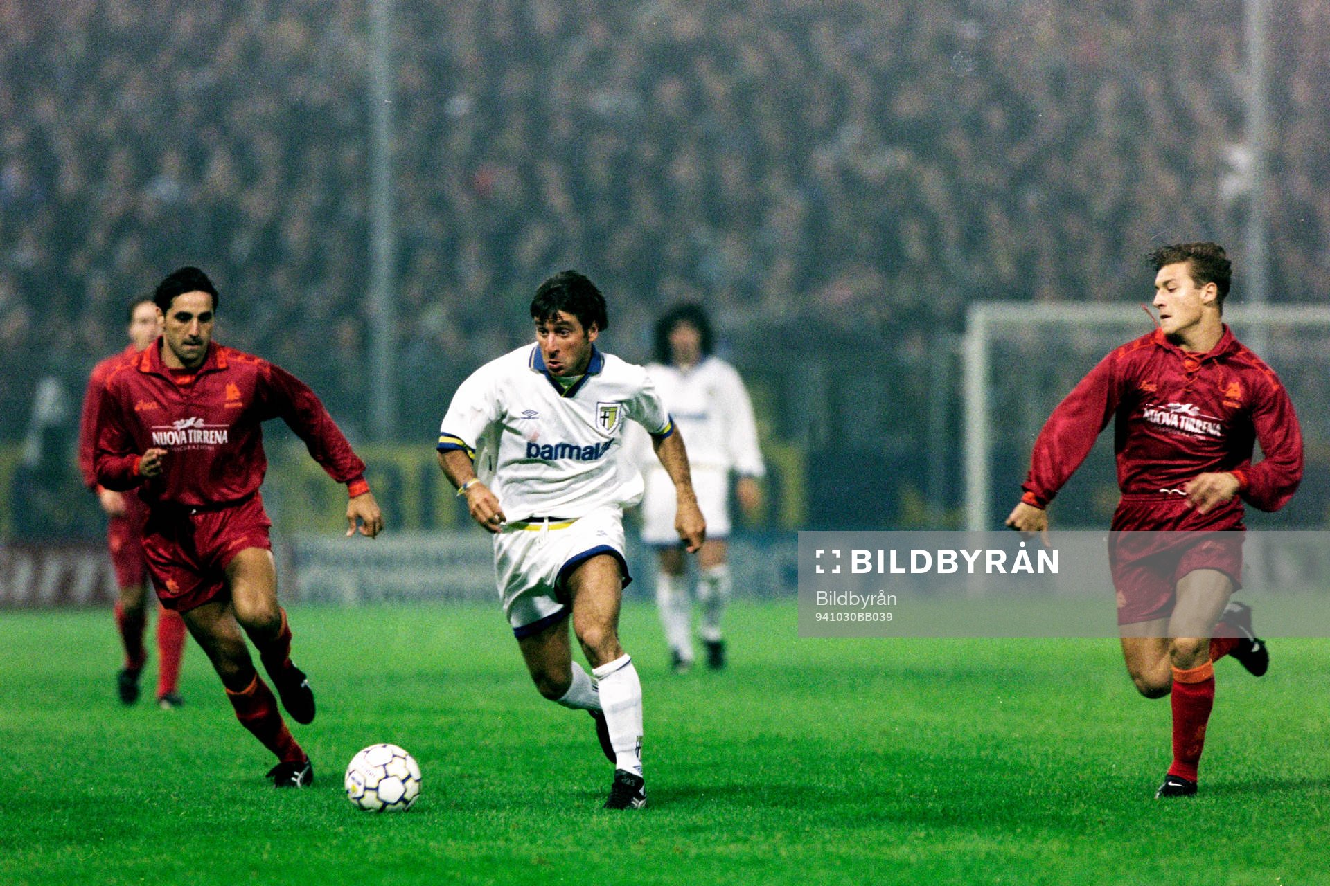 Fotboll, Serie A, Parma - Roma, 1-0: Massimo Crippa, Parma.