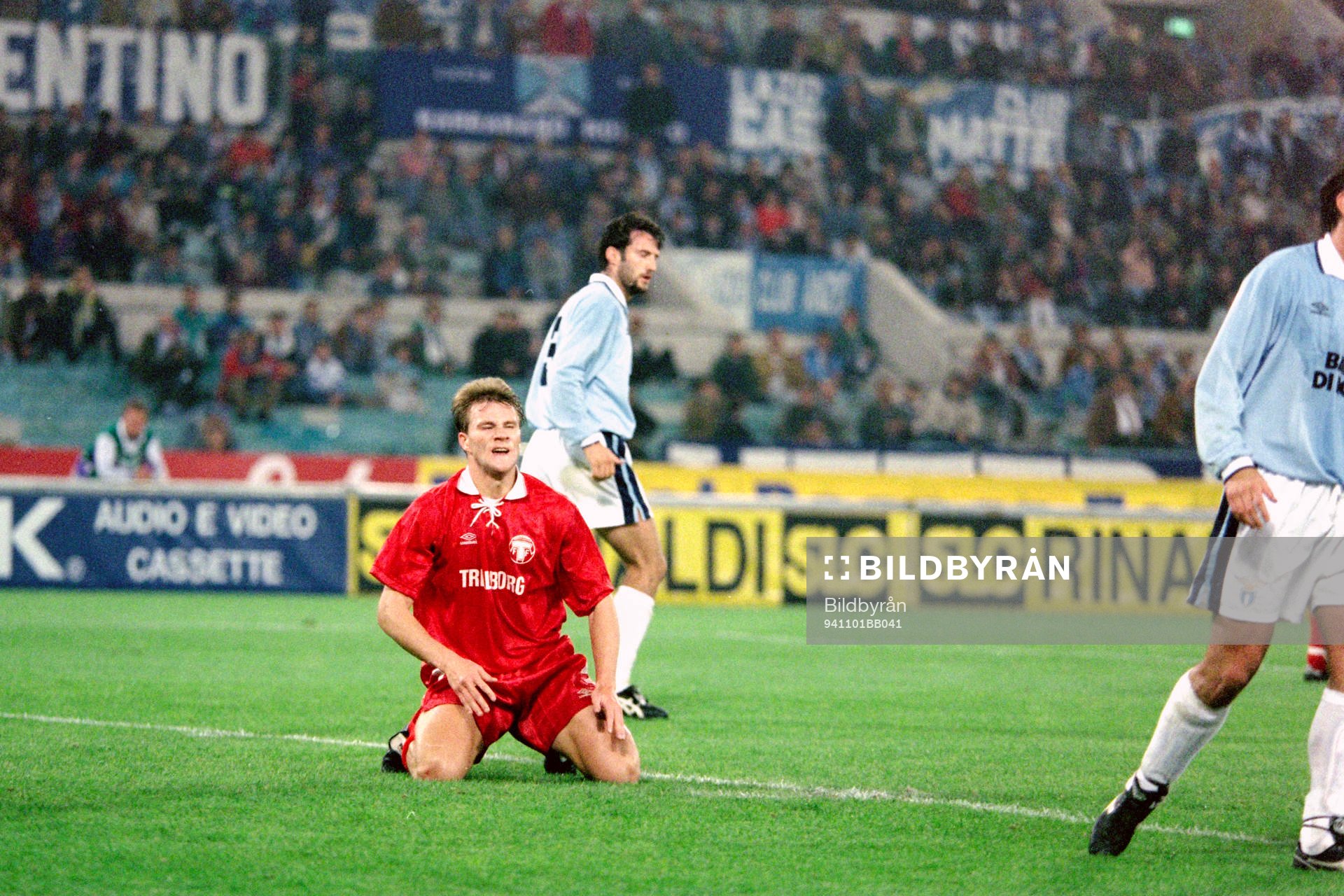 Fotboll, Uefacupen, Lazio - Trelleborg, 1-0