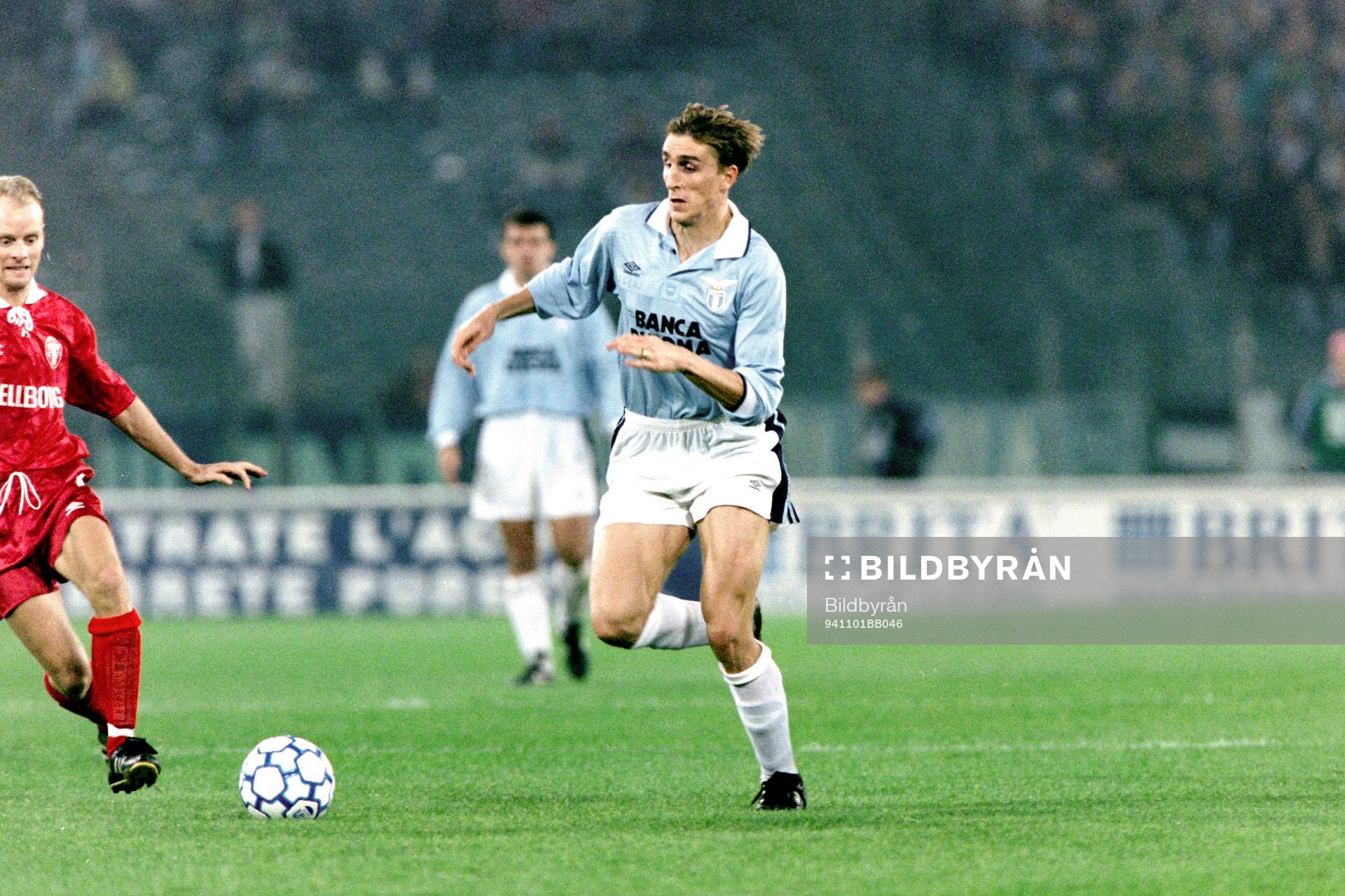 Fotboll, Uefacupen, Lazio - Trelleborg, 1-0: Alen Boksic, Lazio.